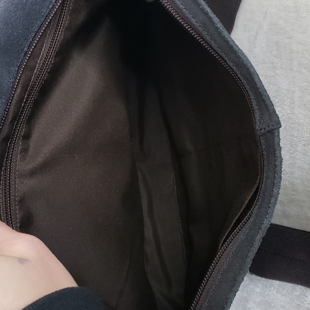 CAMDEN LEATHER FOLDOVER TOTE - Picture 7 of 8